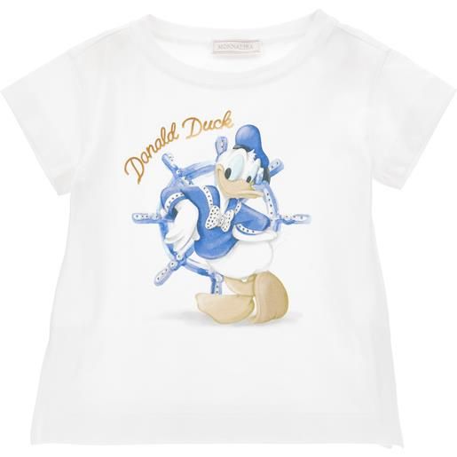 Monnalisa maxi t-shirt jersey donald duck