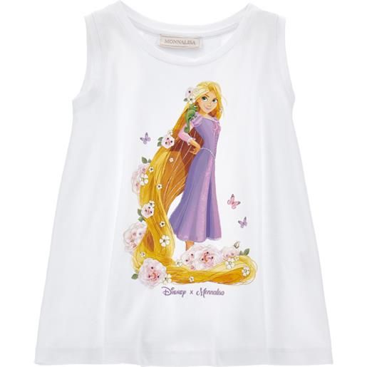 Monnalisa maxi t-shirt smanicata rapunzel