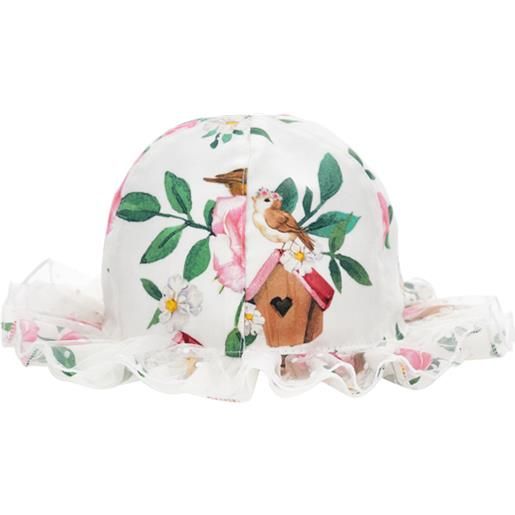 Monnalisa cappello cotone stampato