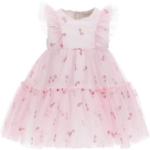 Monnalisa abito tulle ciliegie