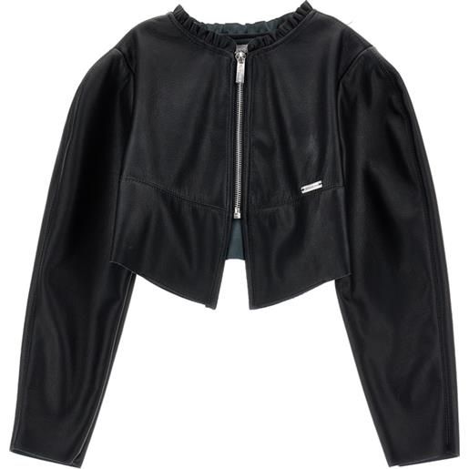 Monnalisa giubbetto tessuto spalmato