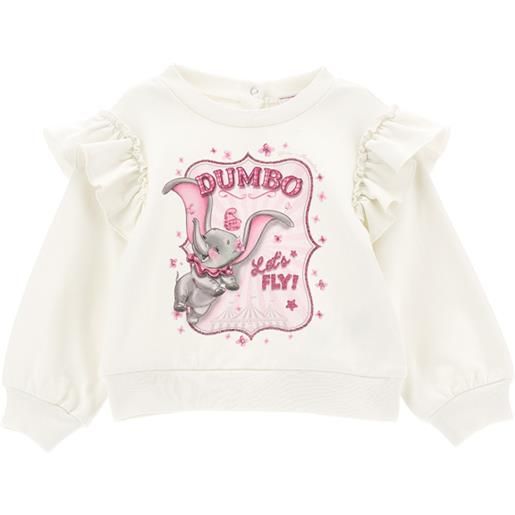 Monnalisa felpa romantica con dumbo