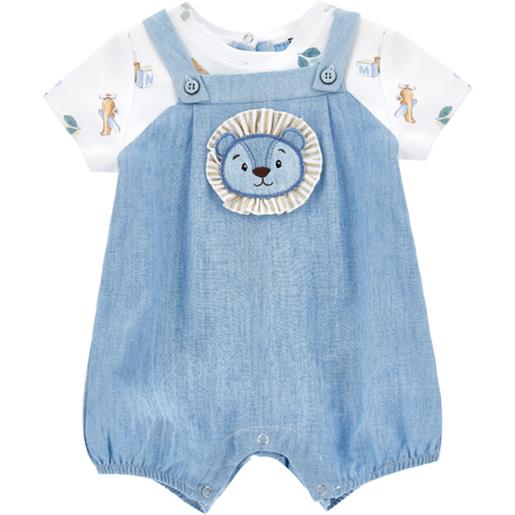 Monnalisa pagliaccetto salopette leone