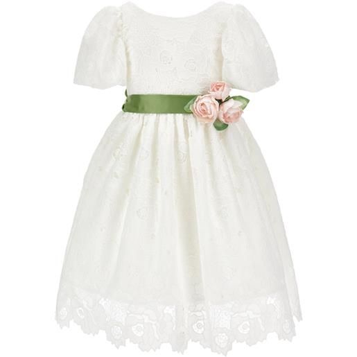 Monnalisa abito pizzo rose