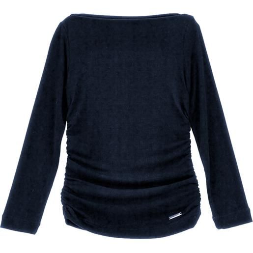 Monnalisa t-shirt viscosa drappeggiata