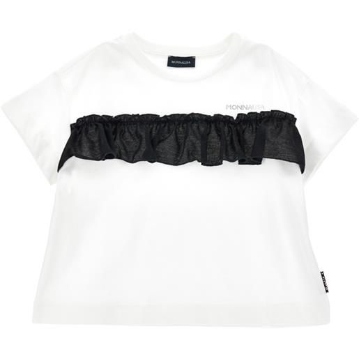 Monnalisa t-shirt con galetta tulle