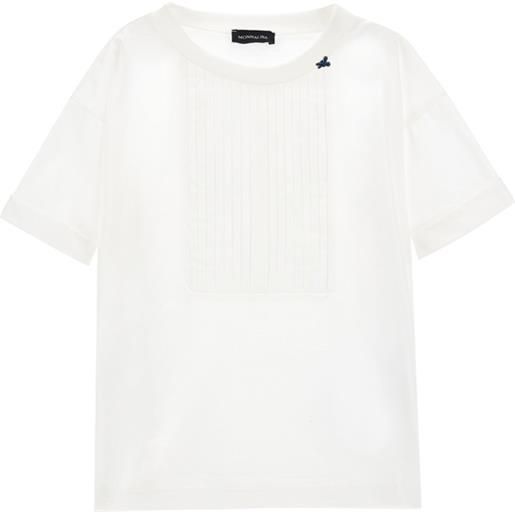 Monnalisa t-shirt con plastron