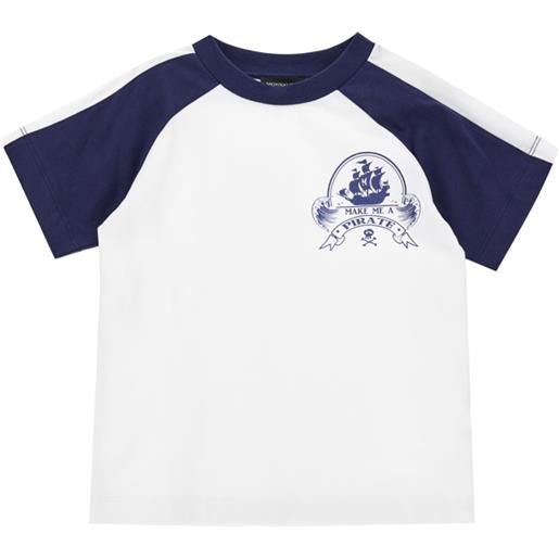 Monnalisa t-shirt jersey bicolor