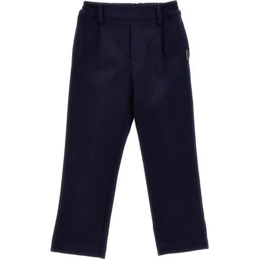 Monnalisa pantaloni punto milano double face