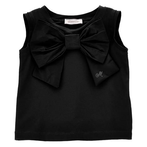 Monnalisa canotta jersey maxifiocco