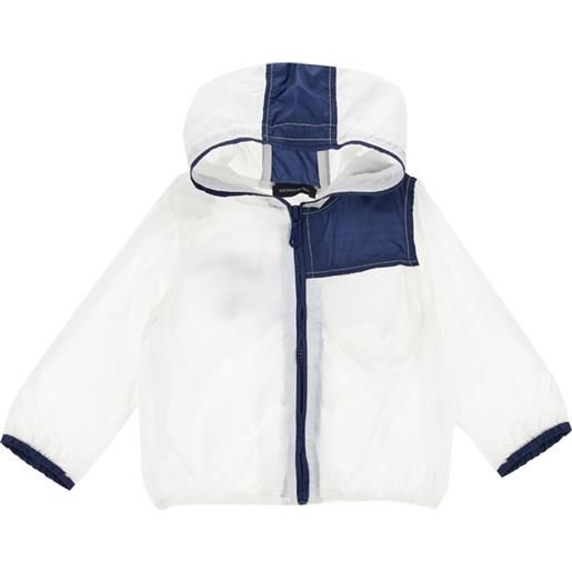 Monnalisa antivento bicolor con cappuccio