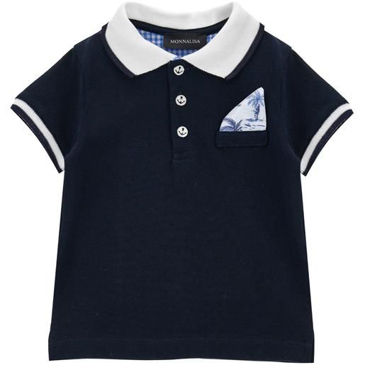 Monnalisa polo piquet cotone