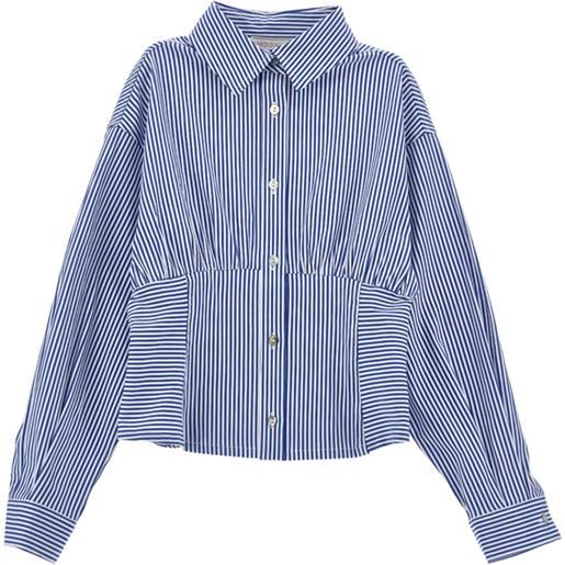 Monnalisa camicia fashion tessuto bacchettina