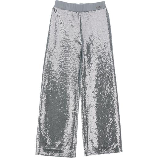 Monnalisa pantaloni palazzo paillettes