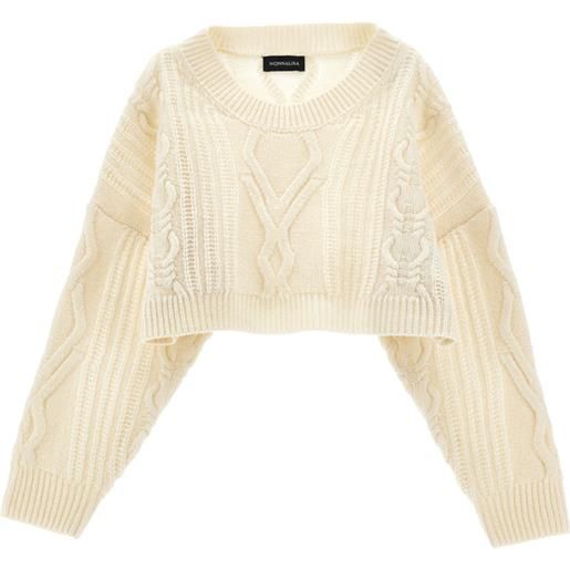 Monnalisa mini pull trecce irlandese