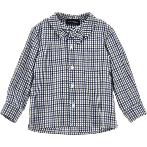 Monnalisa camicia vaiella check
