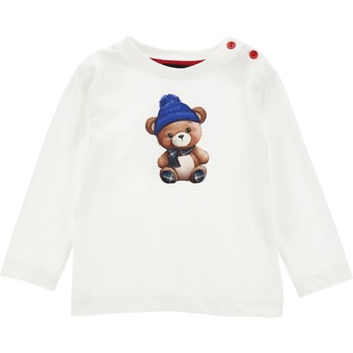 Monnalisa t-shirt con orsetto fronte e retro