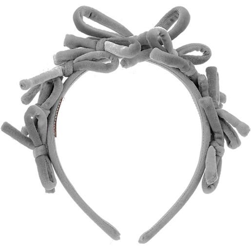 Monnalisa cerchietto velluto con fiocchi