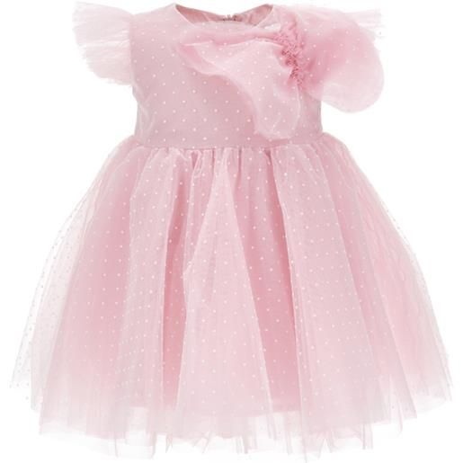 Monnalisa abito tulle plumetis