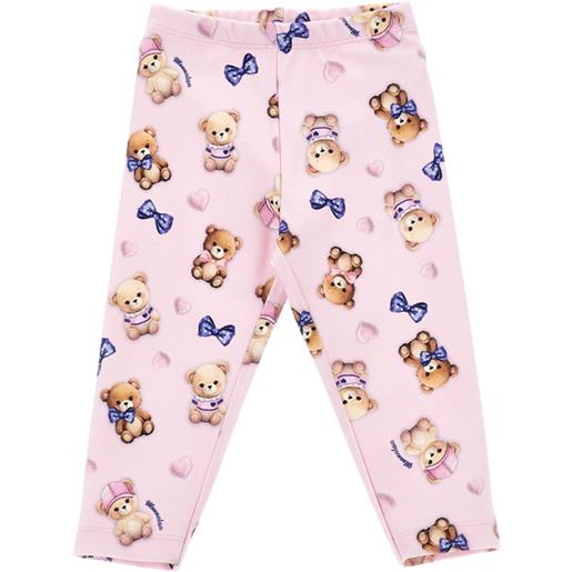 Monnalisa leggings punto milano stampa orsetti