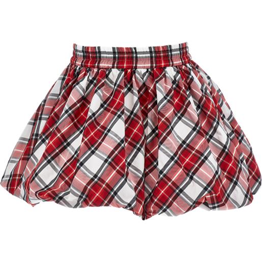 Monnalisa gonna taffetà tartan