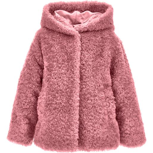 Monnalisa giacca peluche con cappuccio