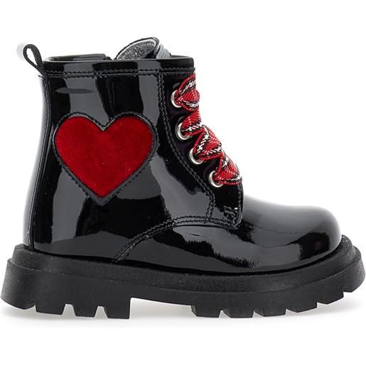 Monnalisa anfibi vernice con cuore