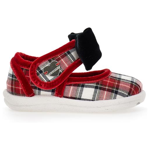 Monnalisa ballerine tessuto tartan