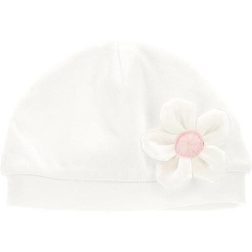 Monnalisa cuffietta jersey con fiore
