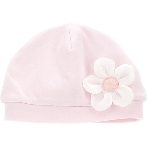 Monnalisa cuffietta jersey con fiore