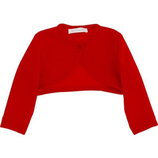 Monnalisa cardigan corto lana merino
