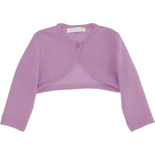 Monnalisa cardigan corto lana merino