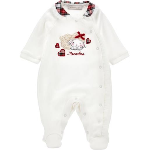 Monnalisa tutina cotone colletto tartan