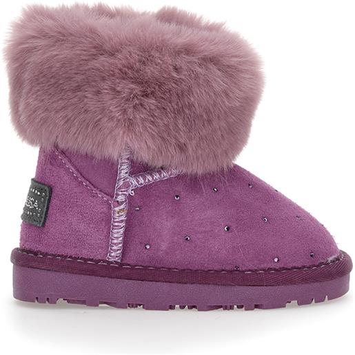 Monnalisa boots crosta con strass