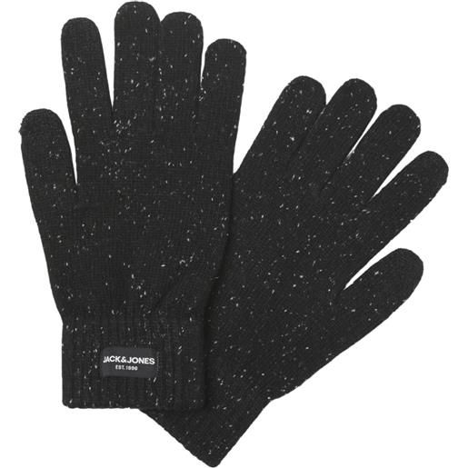 JACK & JONES cliff nap gloves black guanti uomo