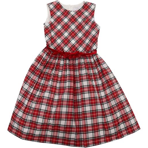 Monnalisa abito tartan scozzese taf