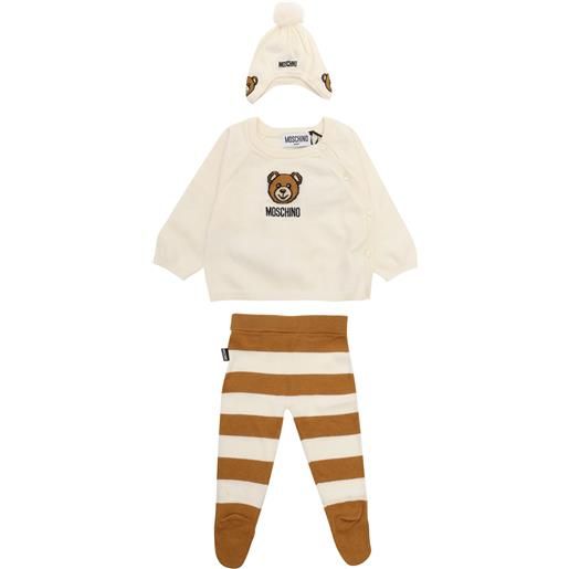 Moschino Kid maglia+pant+berretto