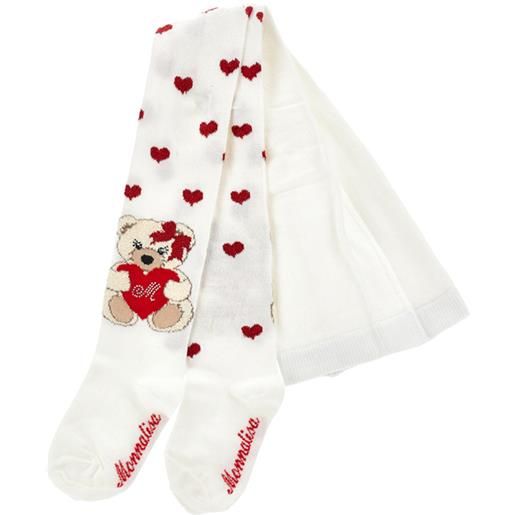 Monnalisa collant caldo cotone jacquard