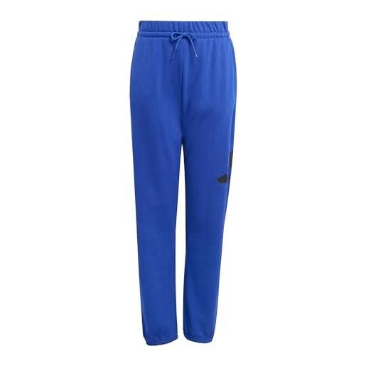 adidas essentials pants, pantaloni della tuta unisex - bambini, team royal blue/black, 