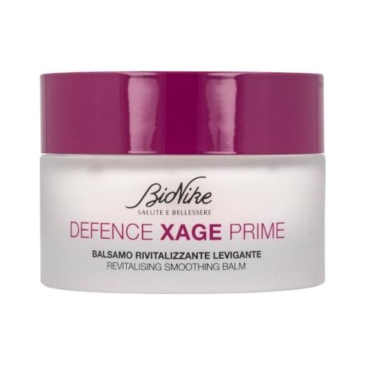 Bionike defence xage prime rich balsamo rivitalizzante levigante pelle secca 50 ml