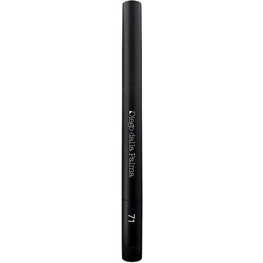 Diego Dalla Palma Milano shadow line kajal eyeliner eyeshadow 71 nero texture cremosa colore intenso 0,8 gr matita