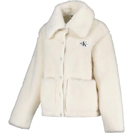 CALVIN KLEIN giacca in sherpa donna