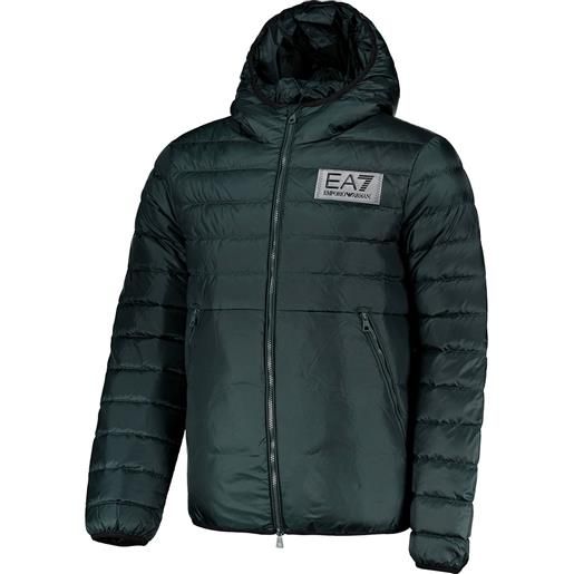 EA7 EMPORIO ARMANI piumino con cappuccio logo