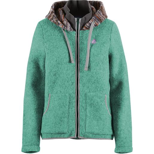 E9 pile full zip con cappuccio rosita 2.2 donna