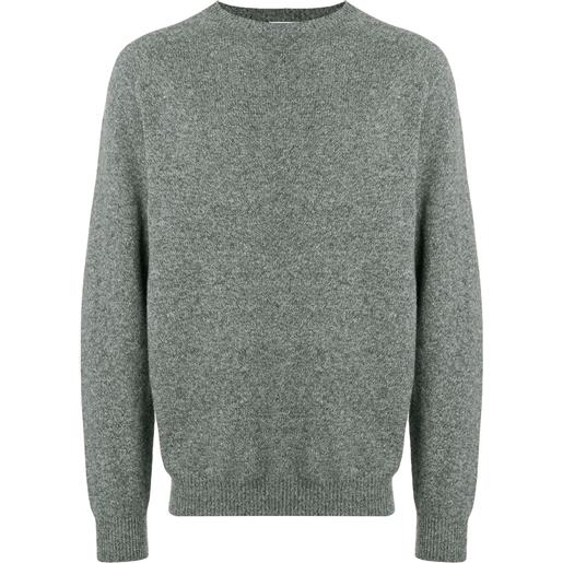 Sunspel felpa a girocollo - grigio