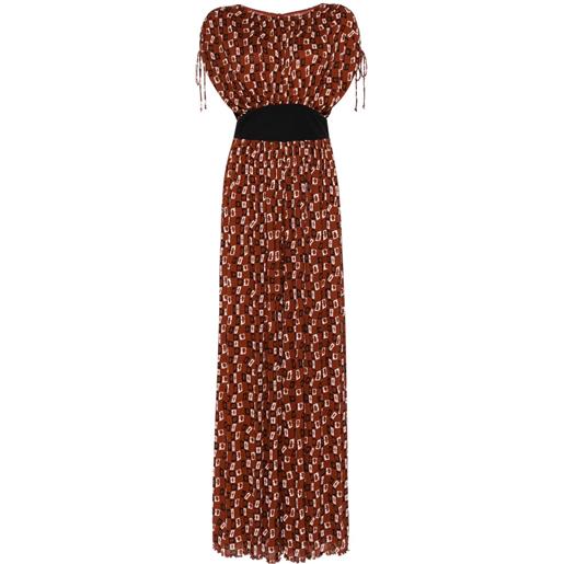 DVF Diane von Furstenberg tuta intera andra - marrone