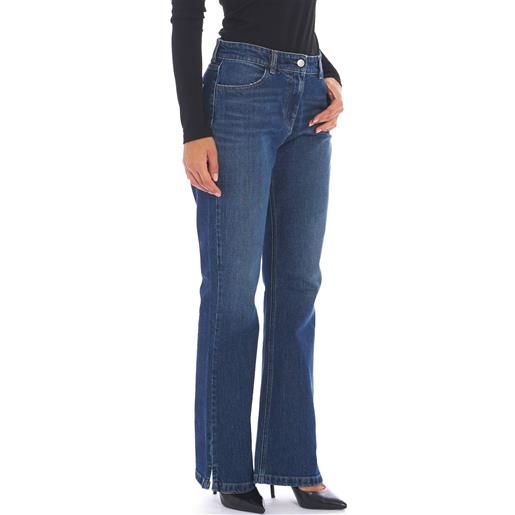 TWINSET ACTITUDE jeans TWINSET ACTITUDE a zampa, colore blu