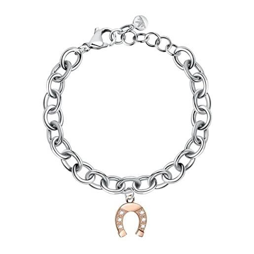 Morellato maia bracciale donna in acciaio, cristalli, iprg - sauy13