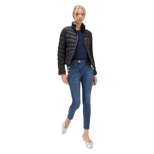 Motivi: giacca imbottita light weight nero. 38 stagione autunno inverno 2024