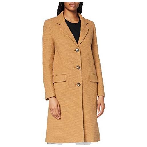Helene Berman donna college coat cappotto di misto lana not applicable, leopard, m